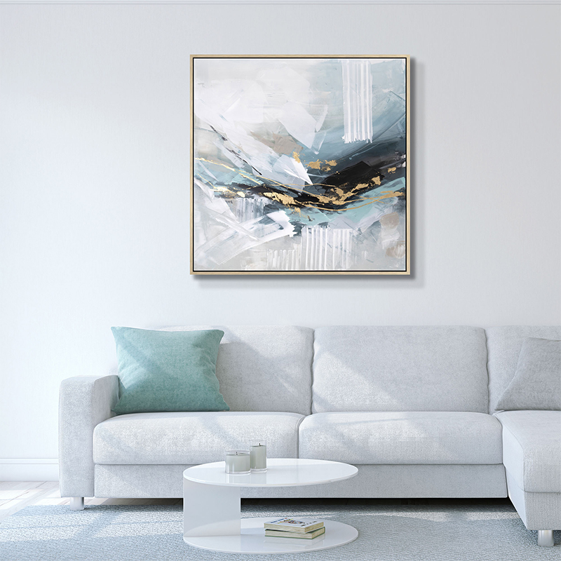 Blue Abstract Painting