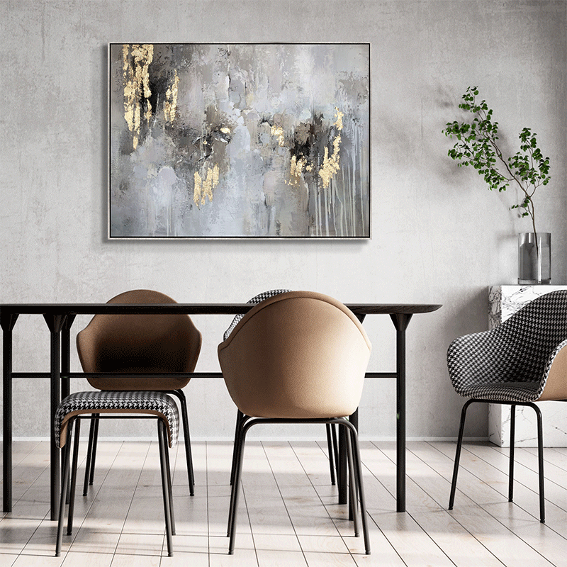 Neutral Art With Floater Frame