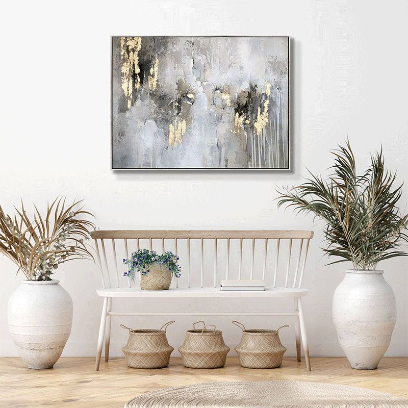Neutral Art With Floater Frame