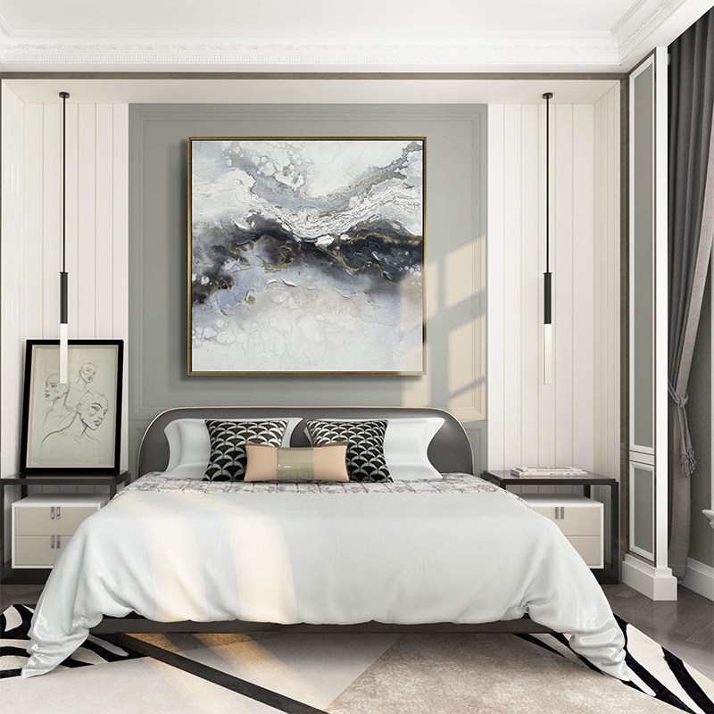 Pearl River Art with Floater Frame
