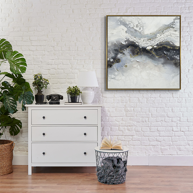 Pearl River Art with Floater Frame