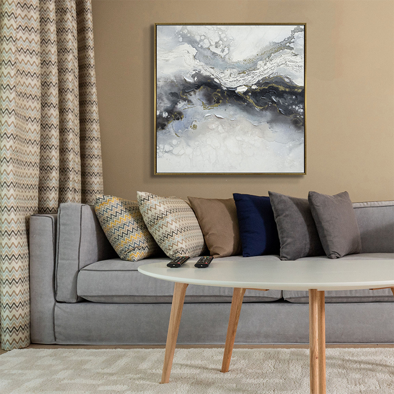 Pearl River Art with Floater Frame