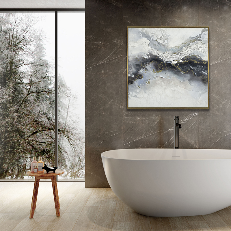 Pearl River Art with Floater Frame