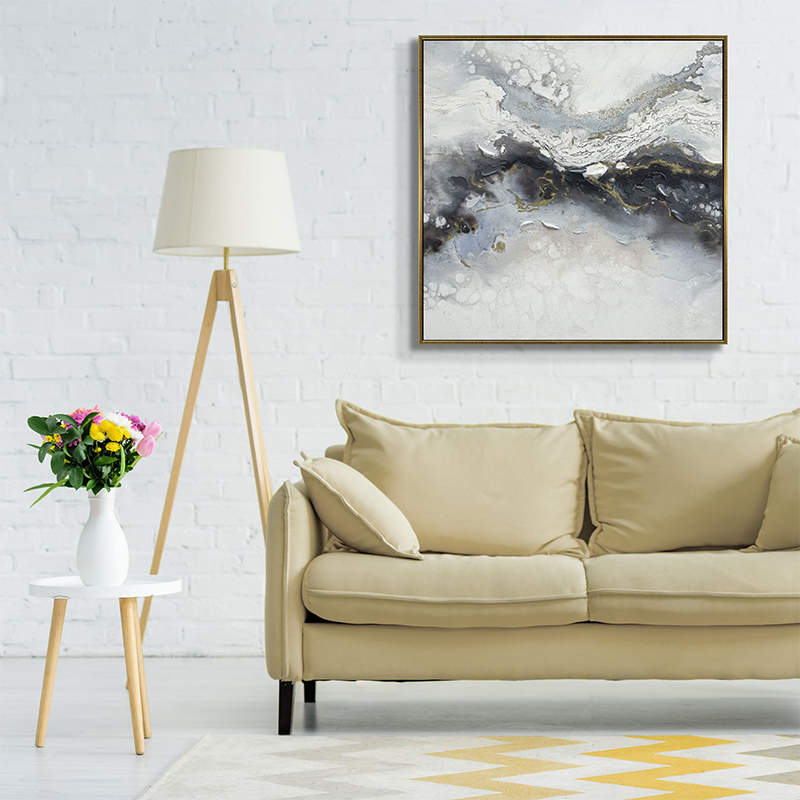 Pearl River Art with Floater Frame