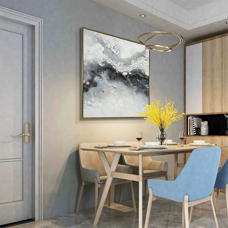 Pearl River Art with Floater Frame